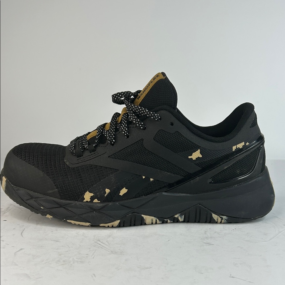 Reebok Black and Tan Ankle Boots